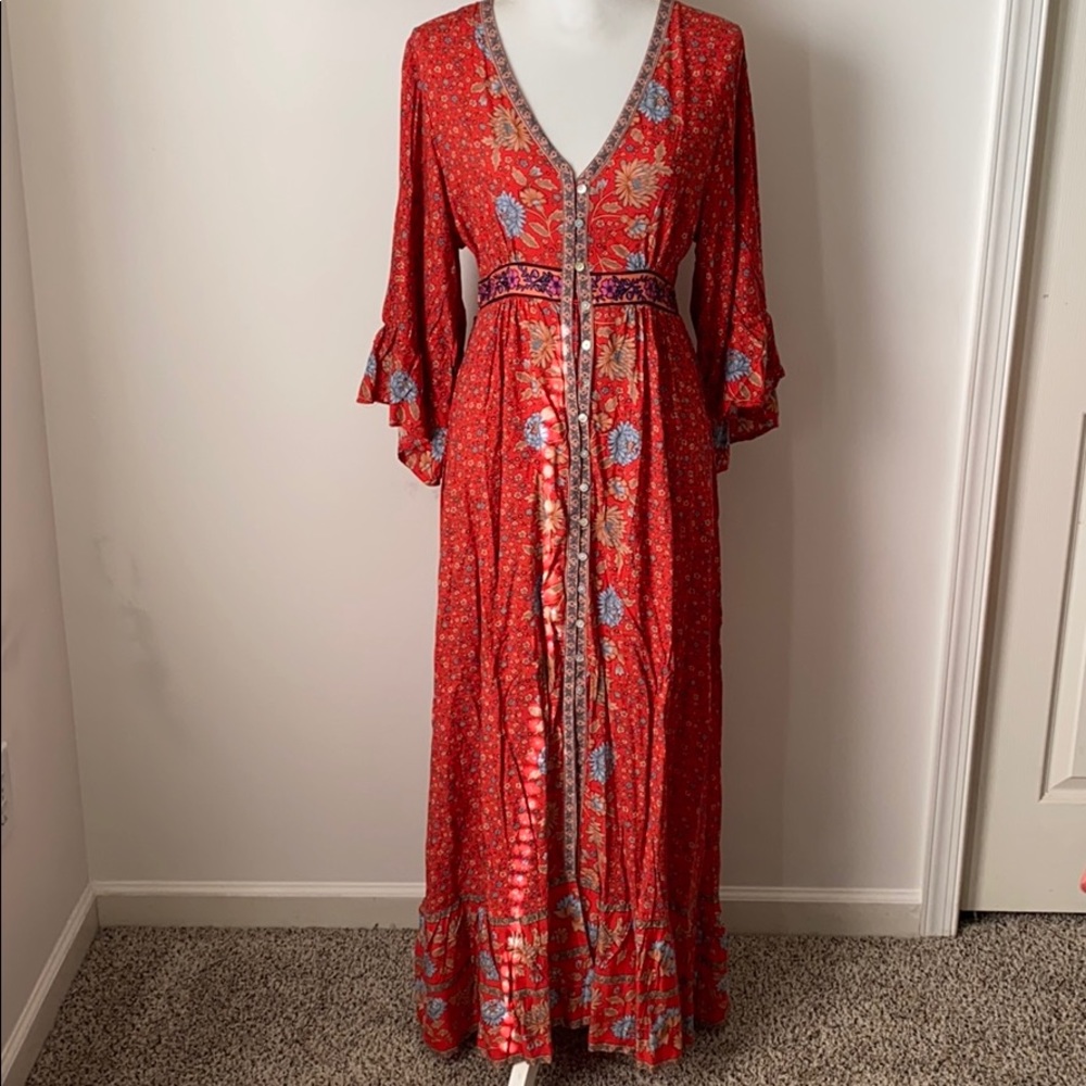 Belted dress